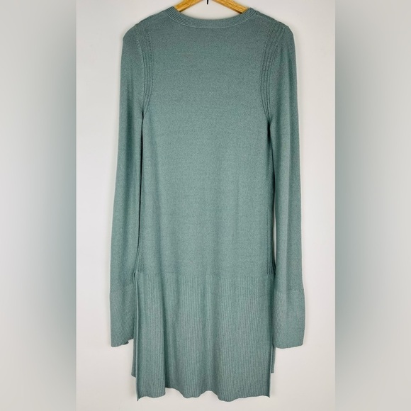 Free People V-Neck Criss Cross Side Slits Pullover Knit Tunic - Picture 7 of 7